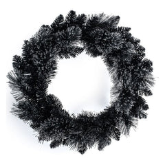 Premier Black Tipped Wreath 50cm