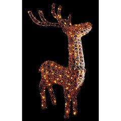 Premier 200 LED Reindeer Full Colour Twinkling 1.2m