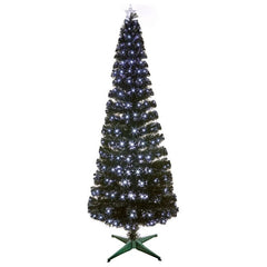 Premier Black Slim Tree White LED