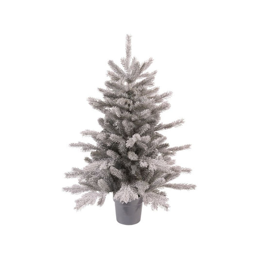 Kaemingk Frosted Grandis Mini Tree Grey