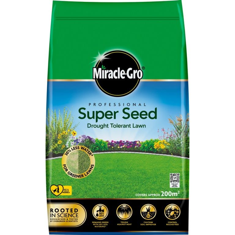 Miracle Gro Professional Super Seed Drought Tolerant Lawn