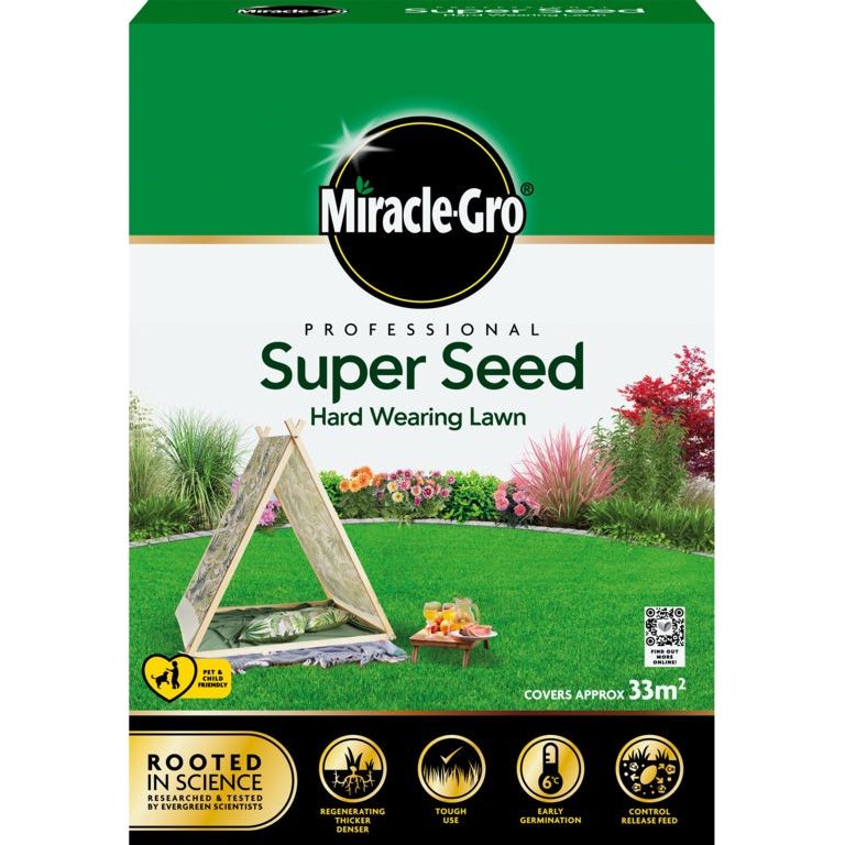 Miracle Gro Pro Super Seed Busy Gardens - 33m2