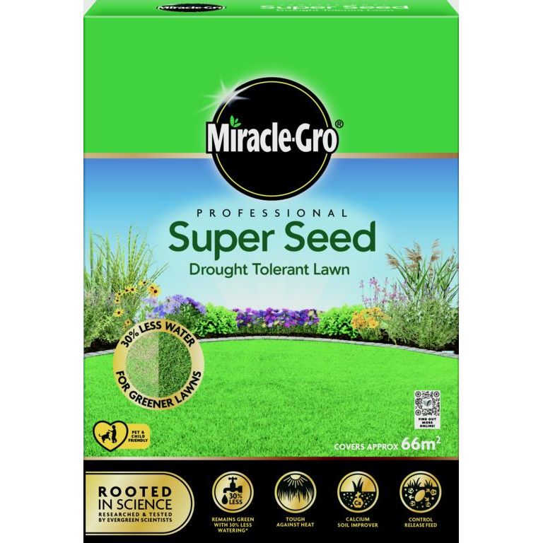 Miracle Gro Professional Super Seed Drought Tolerant Lawn