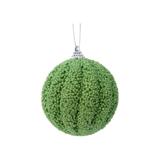 Kaemingk Bauble Foam Glitter 8cm