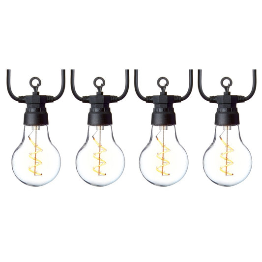 Premier Connectable Spiral Bulb Lights Pack 10 Multi