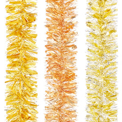 Premier Chunky Tinsel 10cmx10m Red-Gold-Green