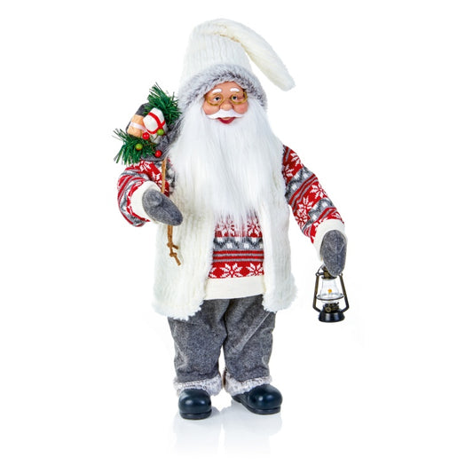 Premier Nordic Santa With Glasses 45cm