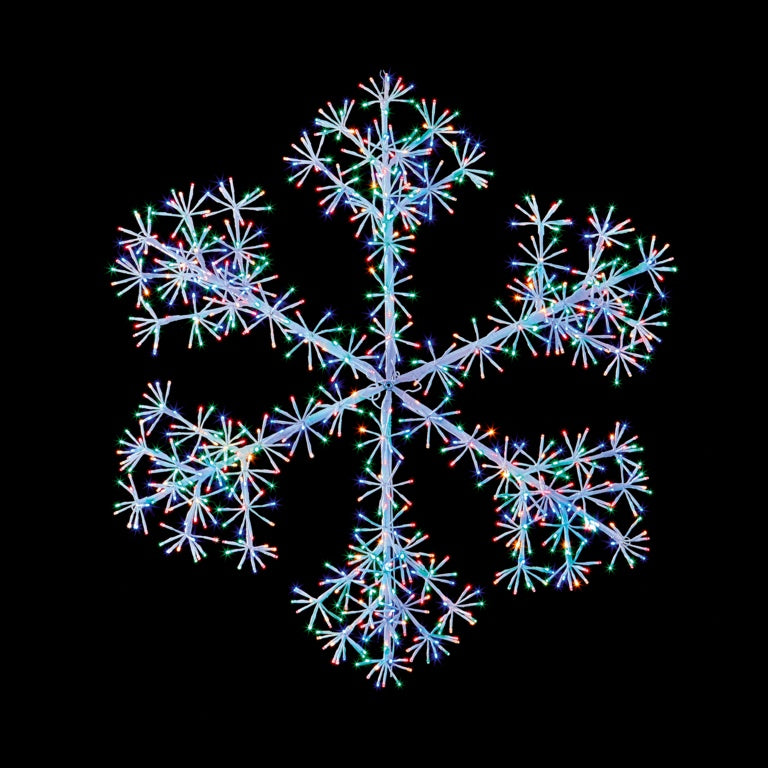 Premier White Starburst Snowflake 1.2m