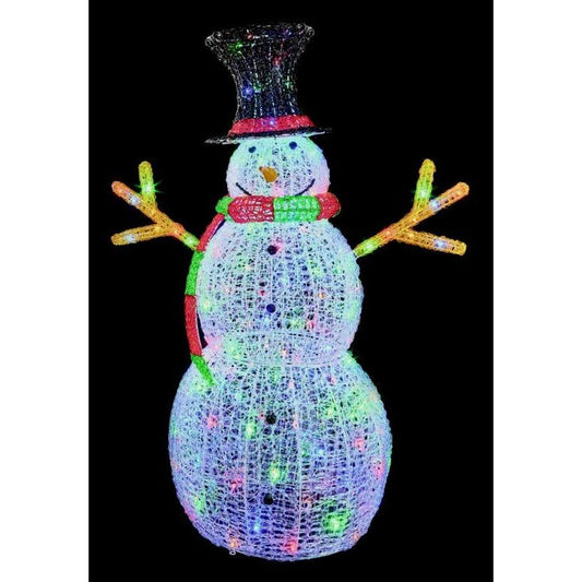 Premier Soft Acrylic Snowman LED 1.3m