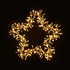 Premier Gold Star Cluster LED 90cm