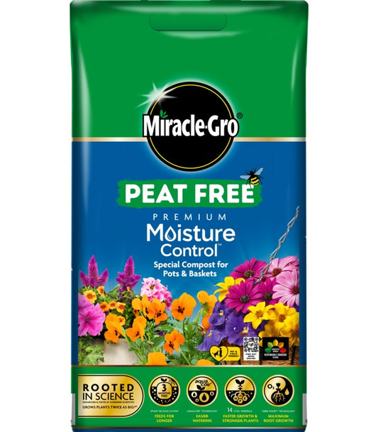 Miracle Gro Peat Free Moisture Control