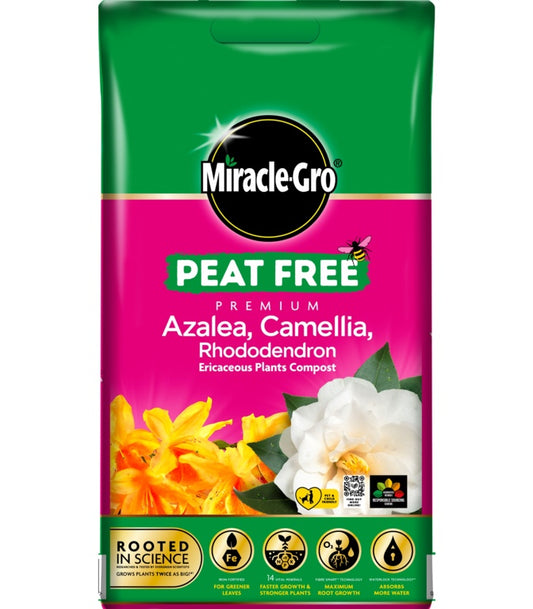 Miracle Gro Peat Free Ericaceous Compost