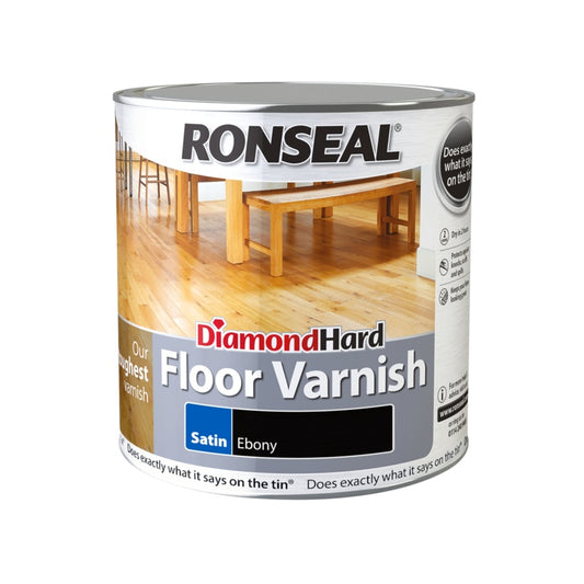 Ronseal Diamond Hard Floor Varnish - Satin