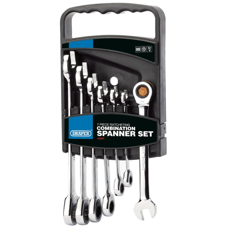 Draper HI-TORQ�� Ratcheting Combi Spanner Set