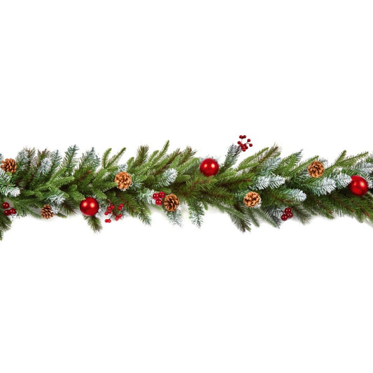 Premier Red Decorative Garland