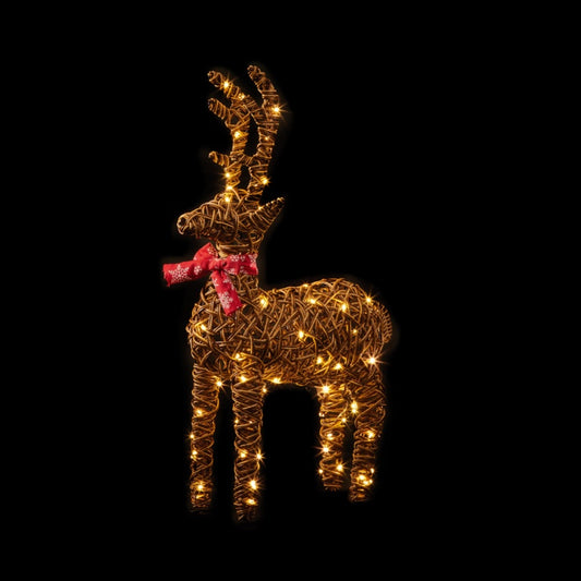 Premier Outdoor Standing Reindeer 80 Warm White LEDs 70cm