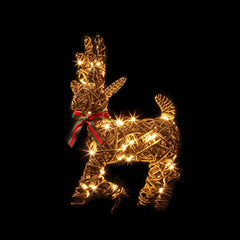 Premier Outdoor Walking Reindeer 40 Warm White LEDs 35cm