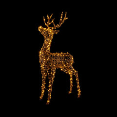 Premier Multi Action Rattan Effect Proud Stag 2m 440 LEDs