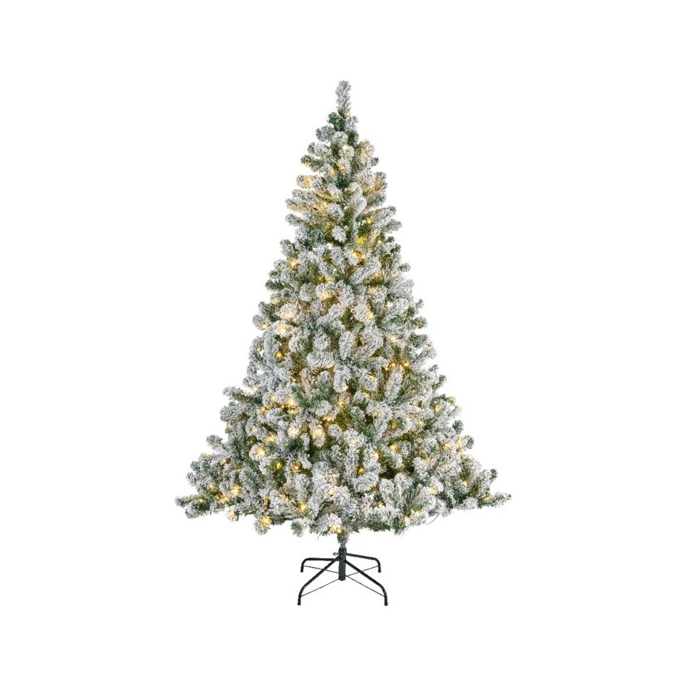 Kaemingk Imperial Pine Snowy Prelit Green & White