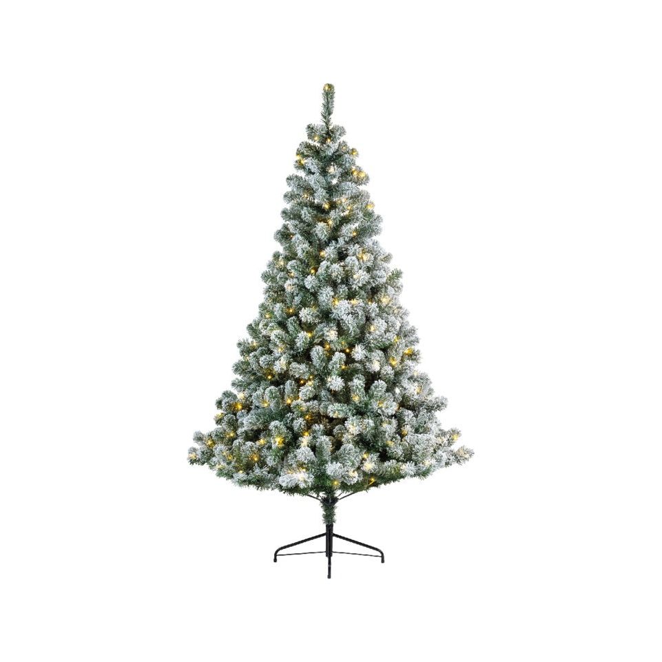 Kaemingk Imperial Pine Snowy LED Green & White