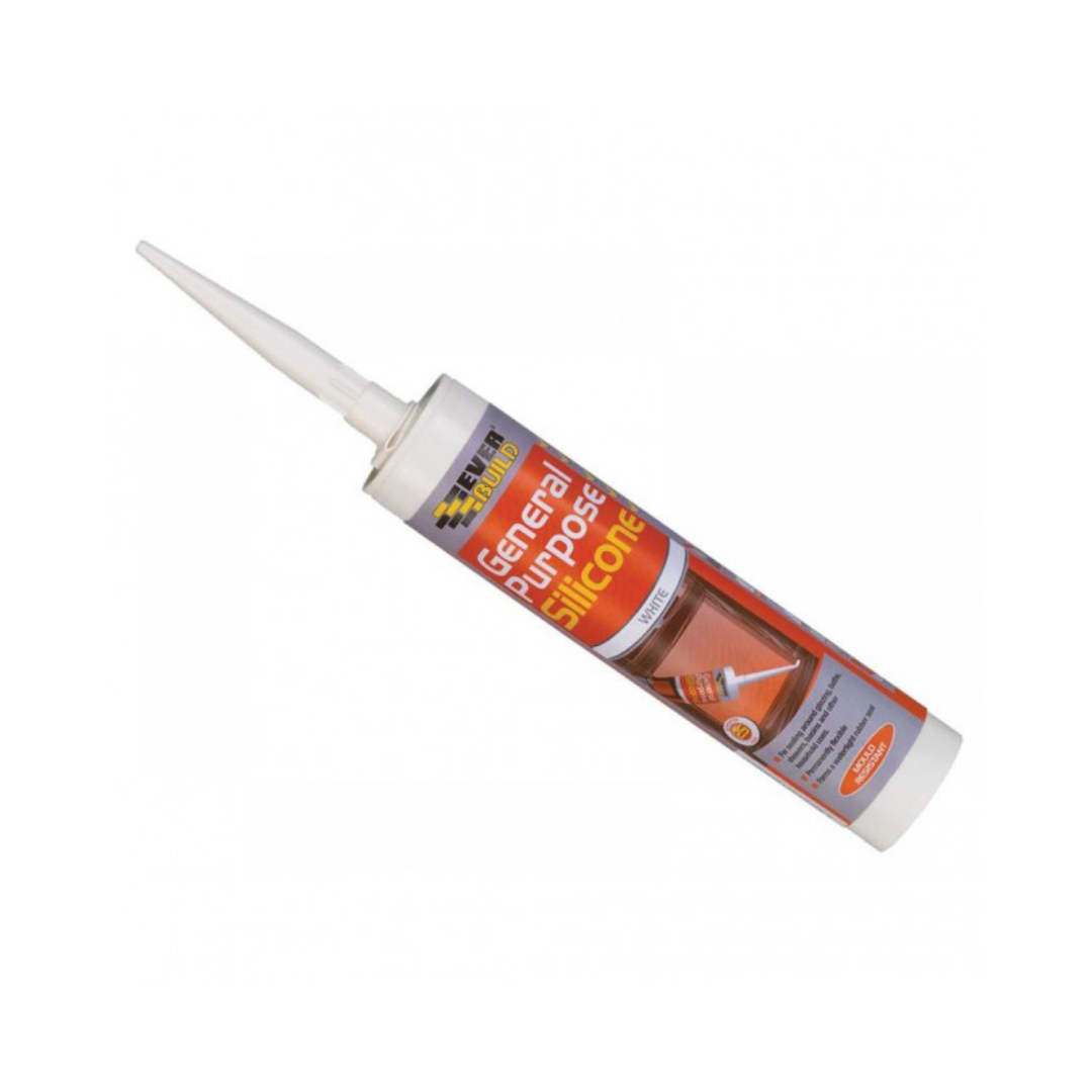 Everbuild General Purpose Silicone Clear - 280ml