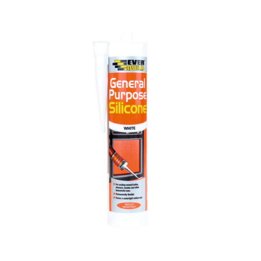 Everbuild General Purpose Silicone White 280ml