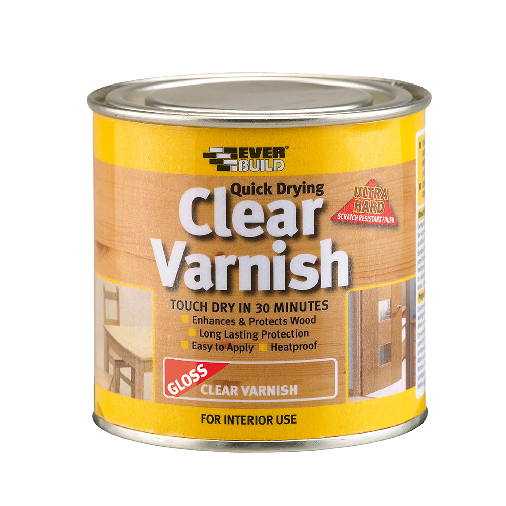 Everbuild Clear Varnish Gloss 250ml