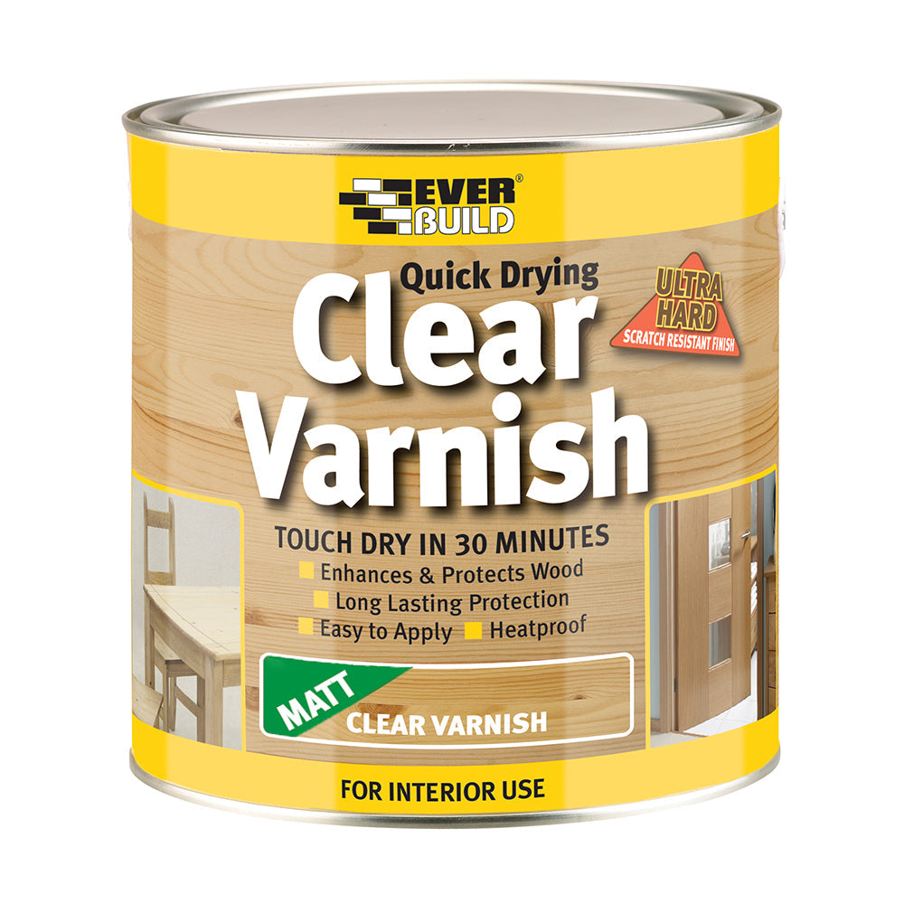 Everbuild Clea Varnish Matt 2.5L