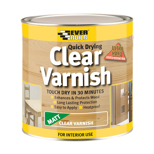 Everbuild Clea Varnish Matt 2.5L