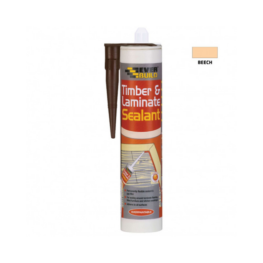 Everbuild Timber & Laminate Sealant Beech 290ml