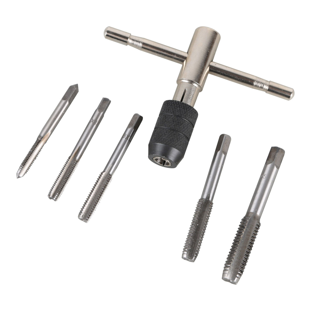 Hilka 6 Tap Wrench Set Metric Pro Cr