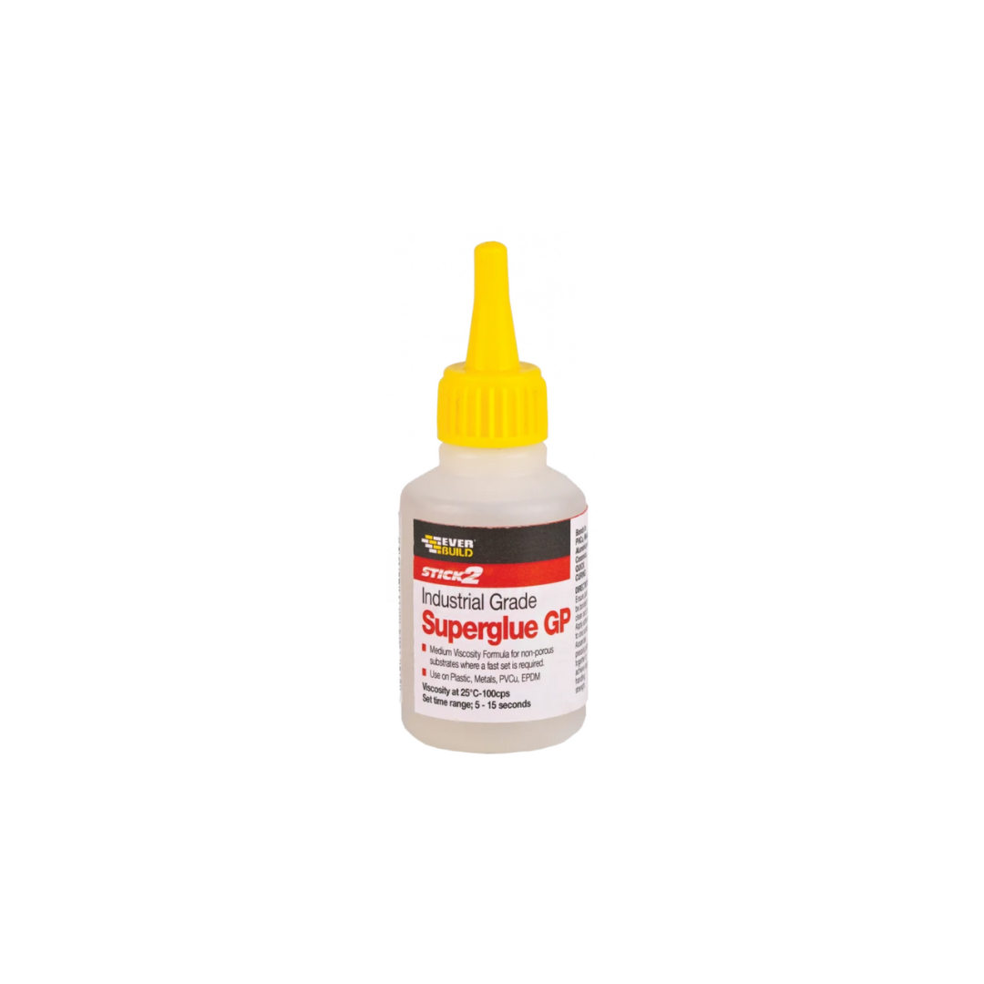 Everbuild Indust Superglue Gp T/S - 20g