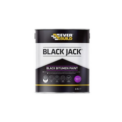 Everbuild 901 Black Bitumen Paint 2.5L