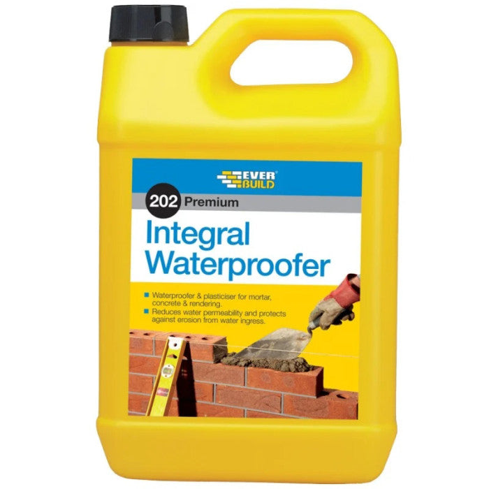 SIKA Everbuild INTGRL WATERPROOFER - 5L