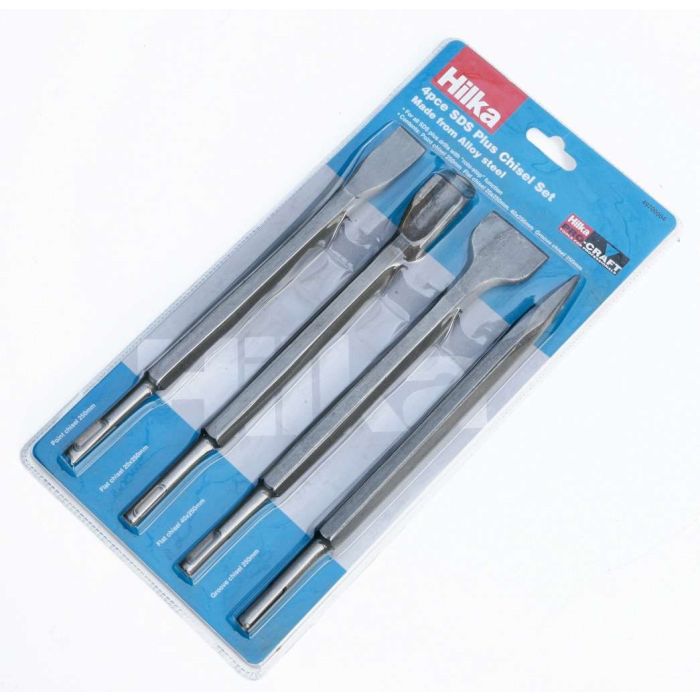 Hilka 4 Sds Plus Chisel Set