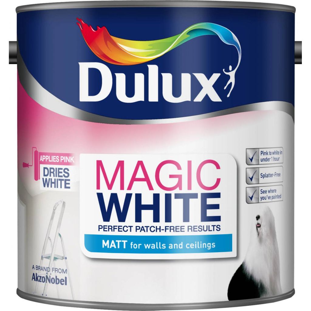 Dulux Magic White - Matt -  Pure Brilliant White