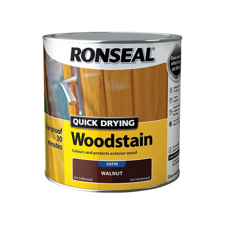 Ronseal Quick Drying Woodstain - Satin