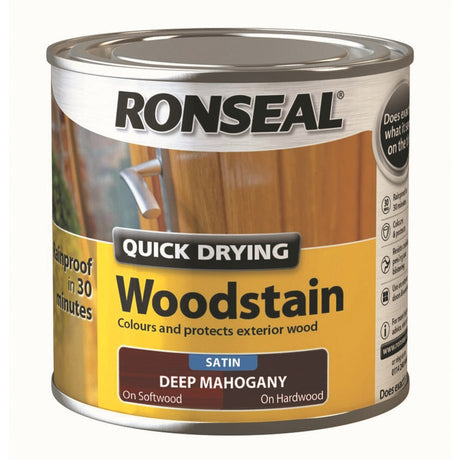 Ronseal Quick Drying Woodstain - Satin