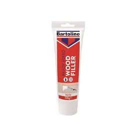 Bartoline 330G Squeezy Tube Bartoline White Wood Filler