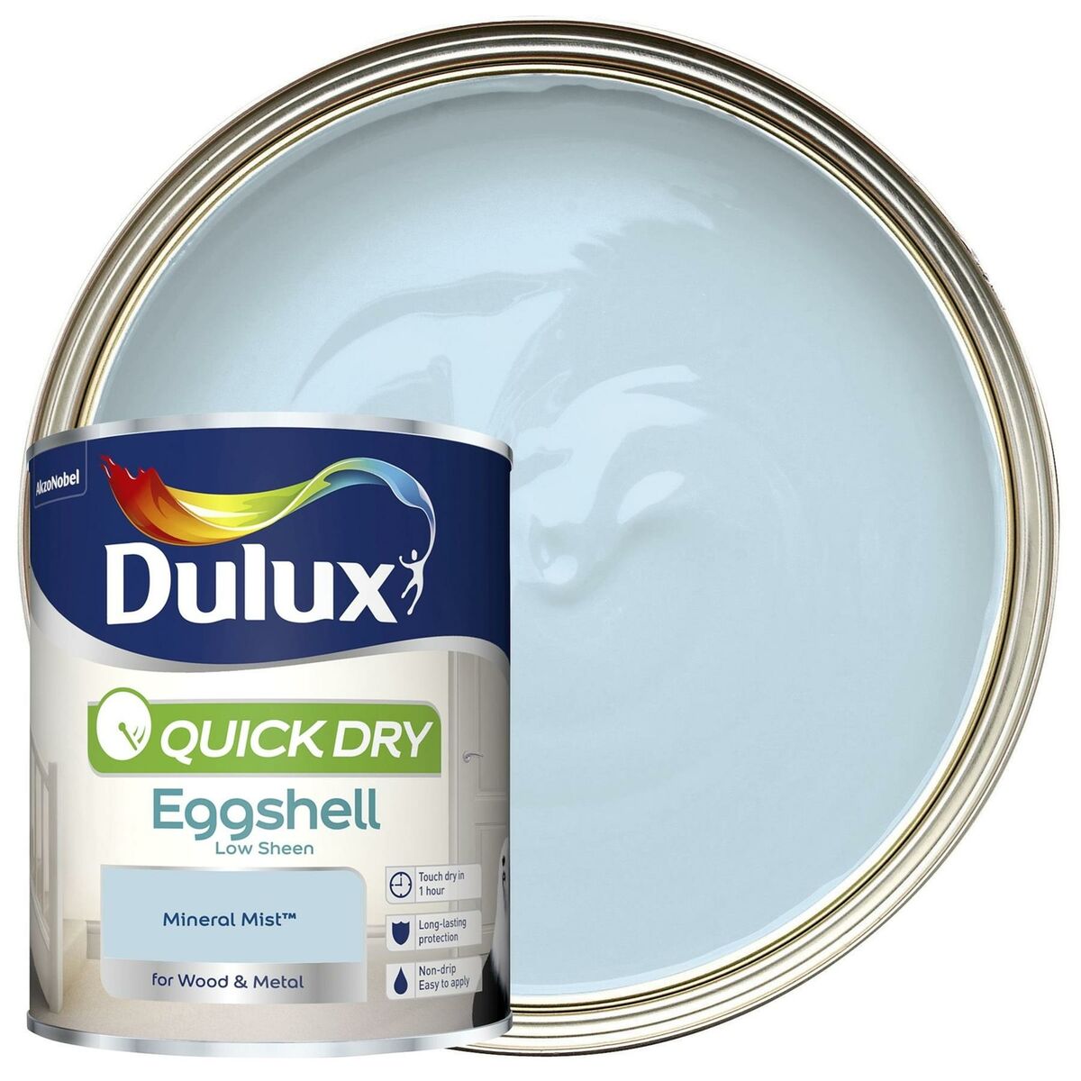 Dulux Quick Dry - Eggshell - 750ml