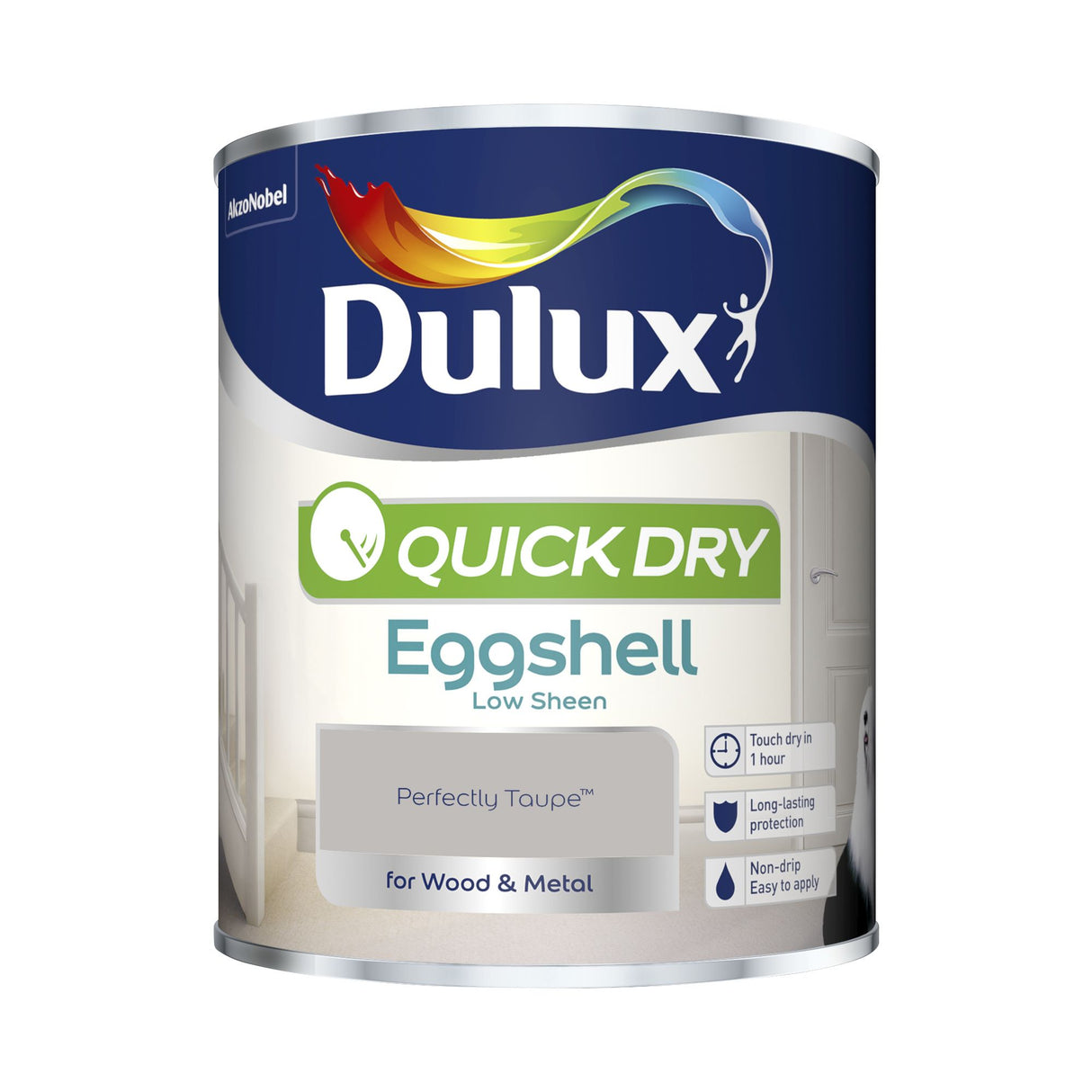 Dulux Quick Dry - Eggshell - 750ml