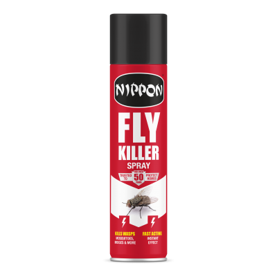 Buy Nippon Fly & Wasp Aerosol 300ml From JDS DIY