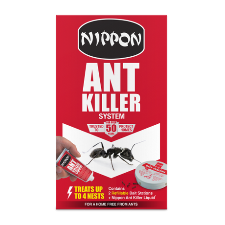 Buy Nippon Ant Control System 2 Traps & Liquid From JDS DIY