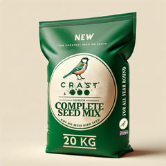 Crast Premium Seed and Nut No Mess Wild Bird Food Mix (20KG)