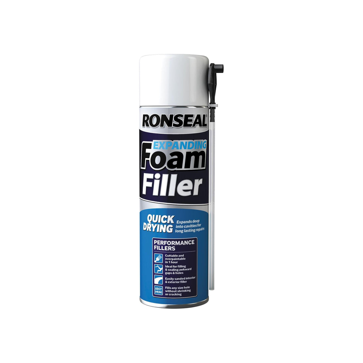 Ronseal Quick Drying and Expanding Foam Filler 300ml