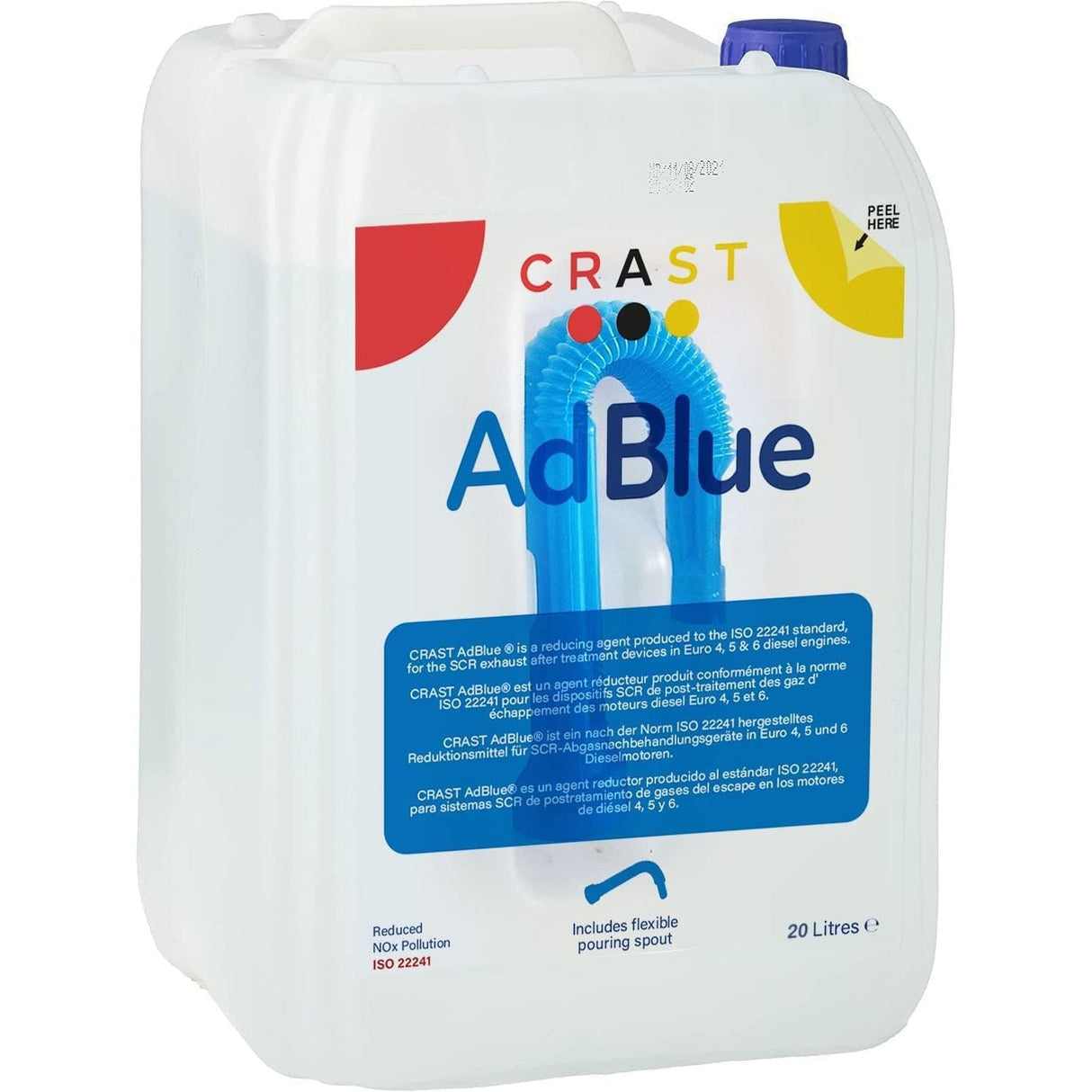 Crast 20L AdBlue / Diesels Truck & Car SCR Urea Solution - With Spout