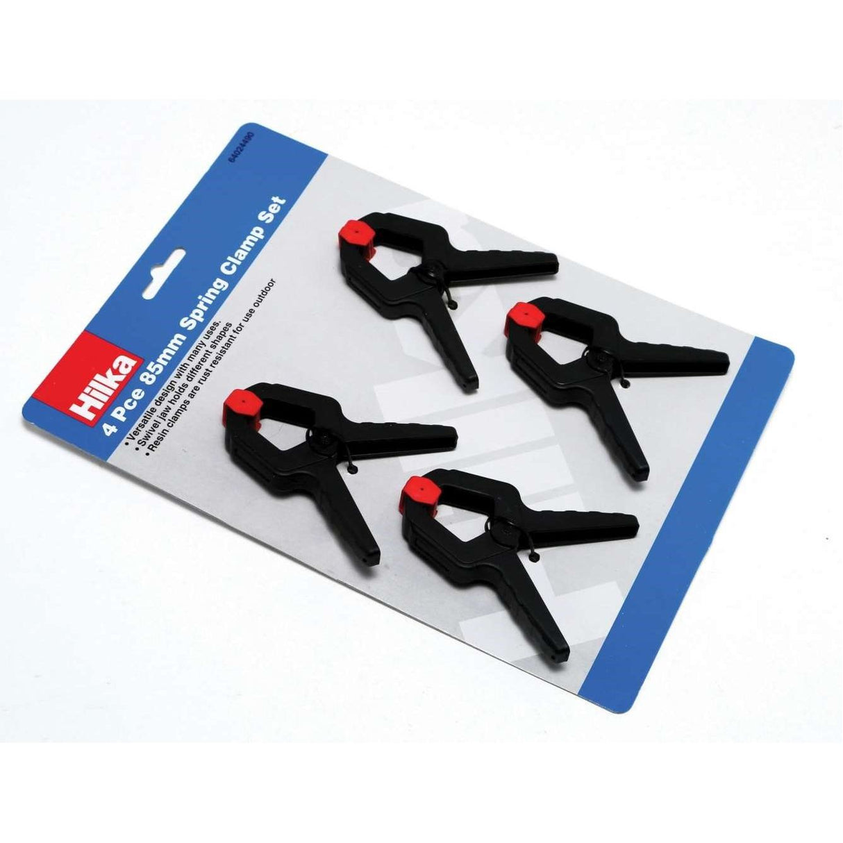 Hilka 4 3.25" Spring Clamp Set