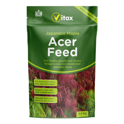 Buy Vitax Acer Fertiliser Pouch 0.9kg From JDS DIY