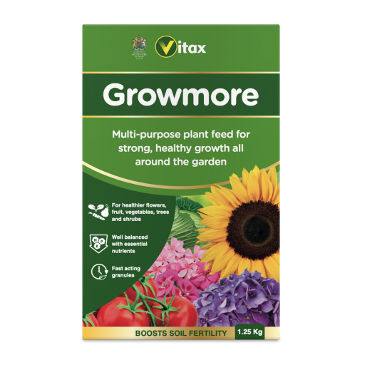 Buy Vitax Growmore 1.25kg From JDS DIY