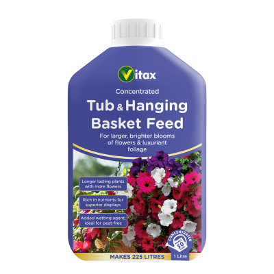 Vitax Liquid Feed for Hanging Baskets 1L